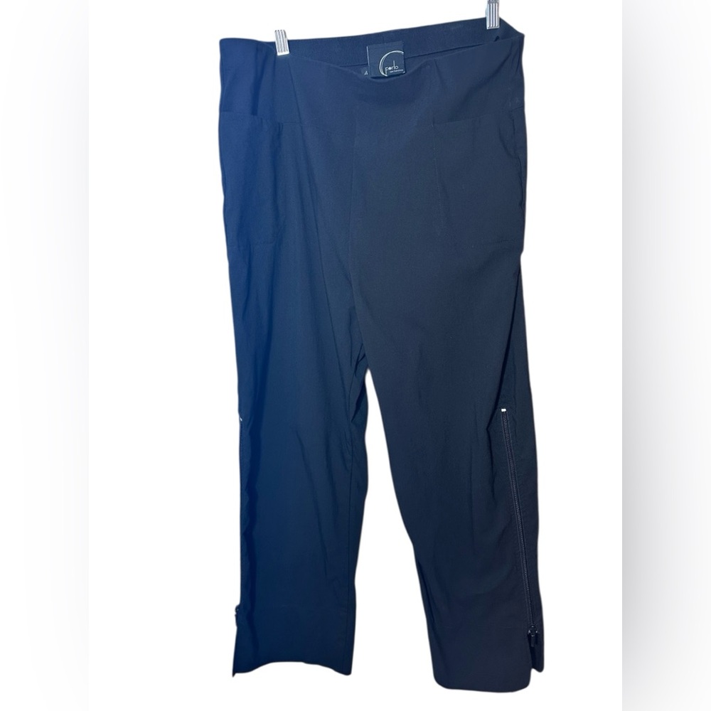 Porto Cargo Pants With Zip Hem Detailing And Front Pockets